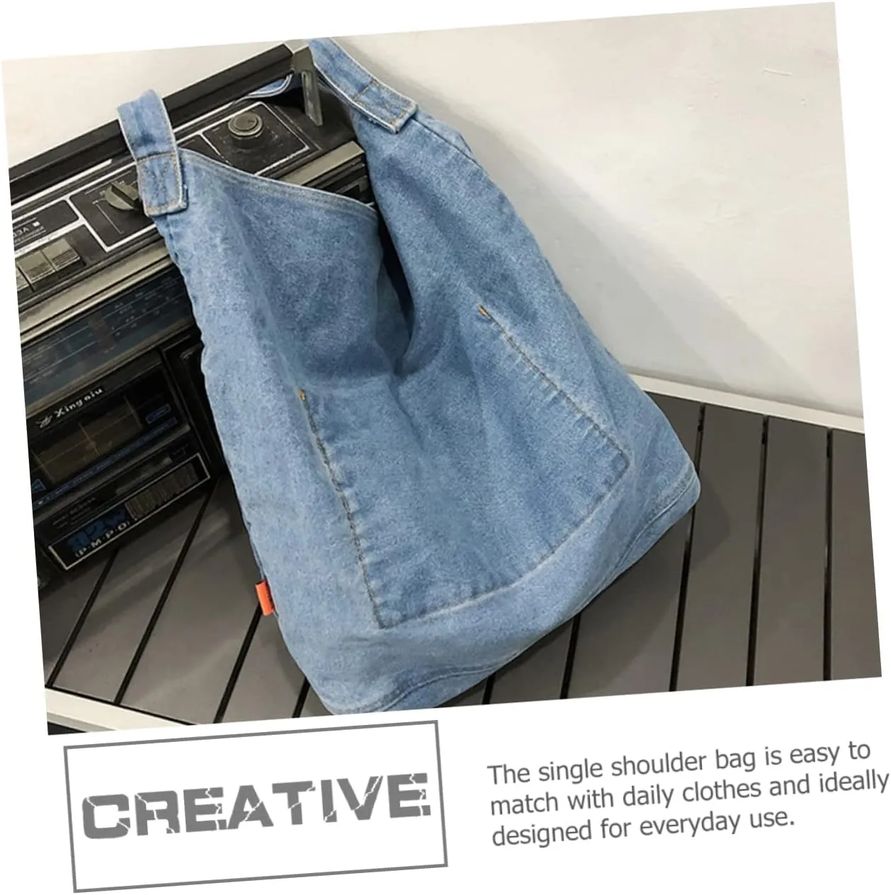 Shoulder Bags Large-capacity Bag Crossbody Leather Bags for Women Denim Cross-body Bag Vintage Crossbody