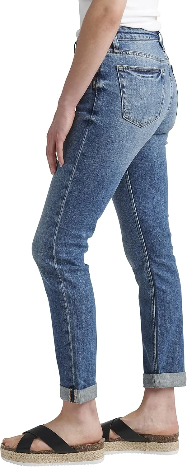 Silver Jeans Co. Women's Beau Mid Rise Slim Leg Jeans-Legacy