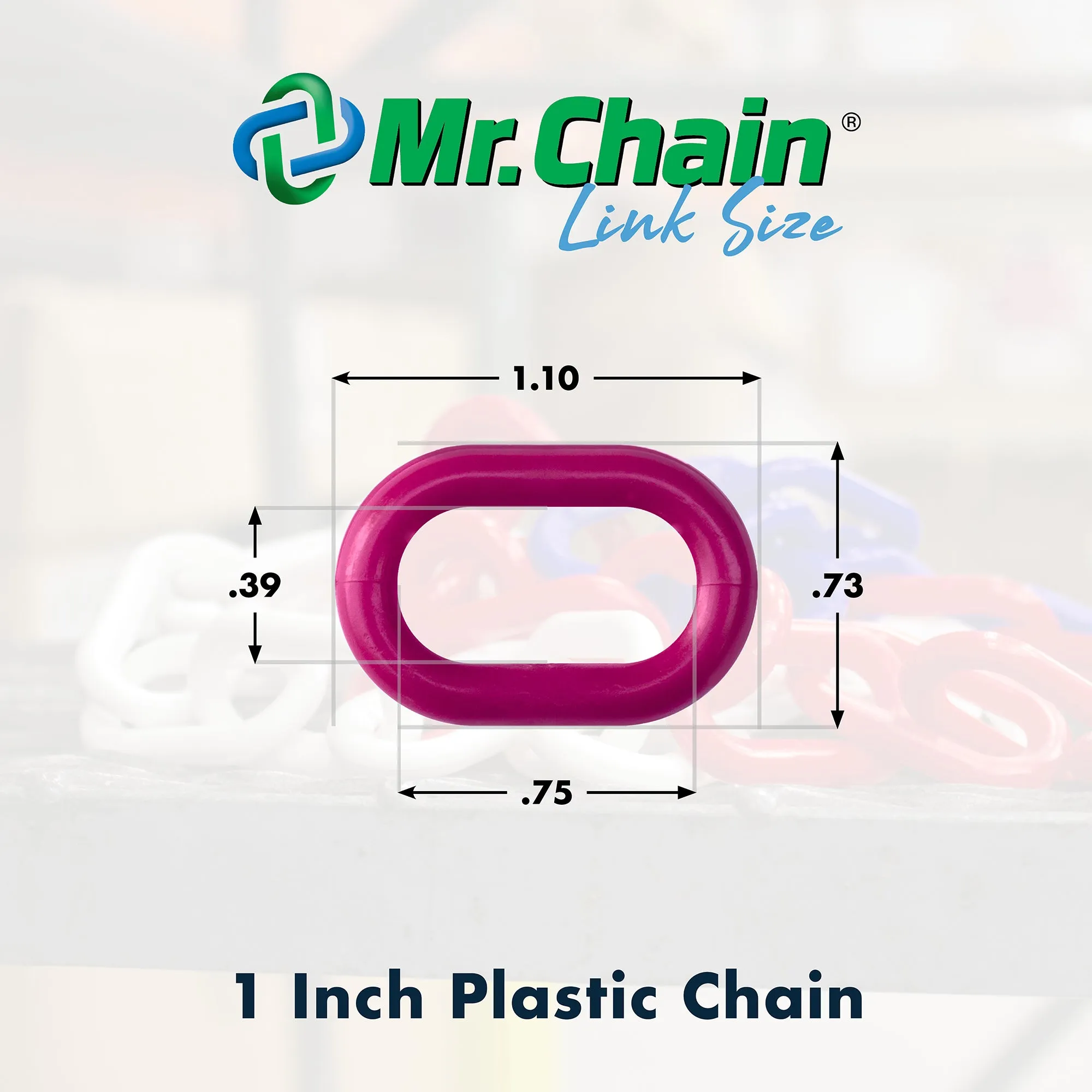 Silver Plastic Chain