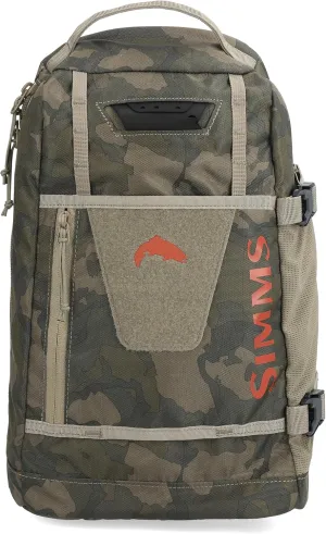 Simms Tributary Sling Pack Regiment Camo Olive Drab Standard