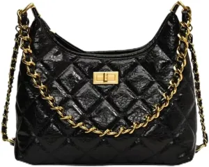 Simple versatile underarm bags for women fashionable niche chain shoulder messenger purses tote handbags for women