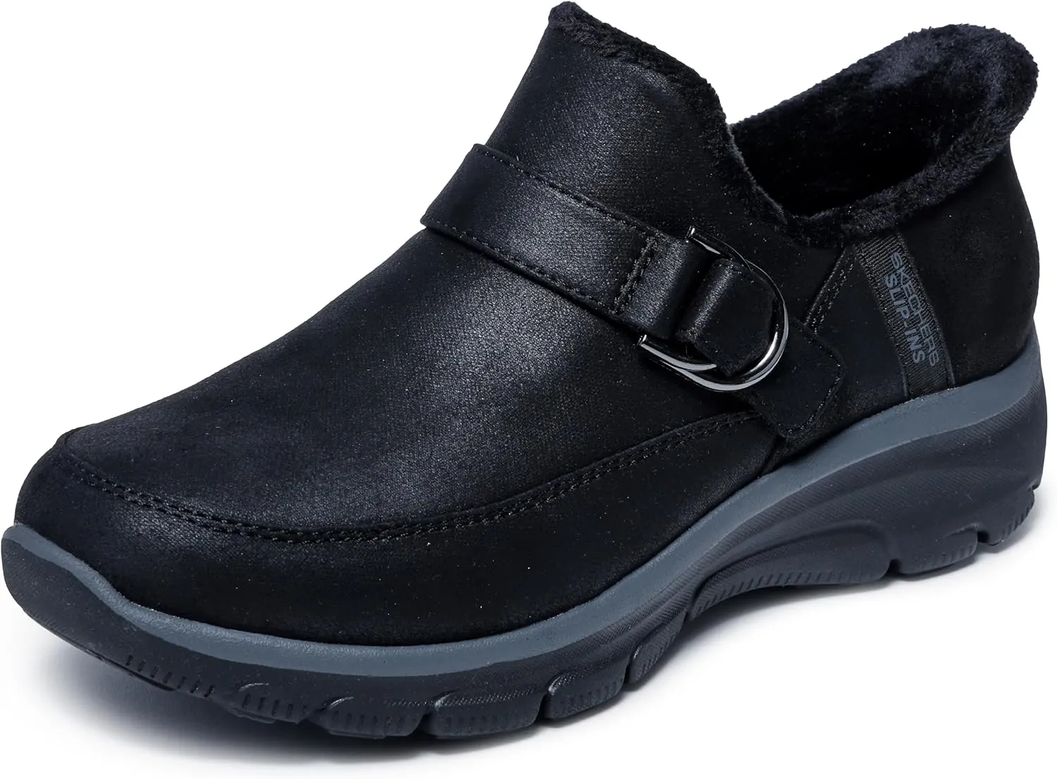 Skechers Women's Easy Going-Fun Habits-Hands Free Slip-ins Ankle Boot