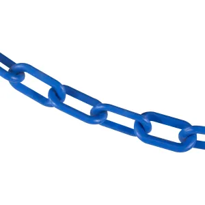 Sky Blue Plastic Chain