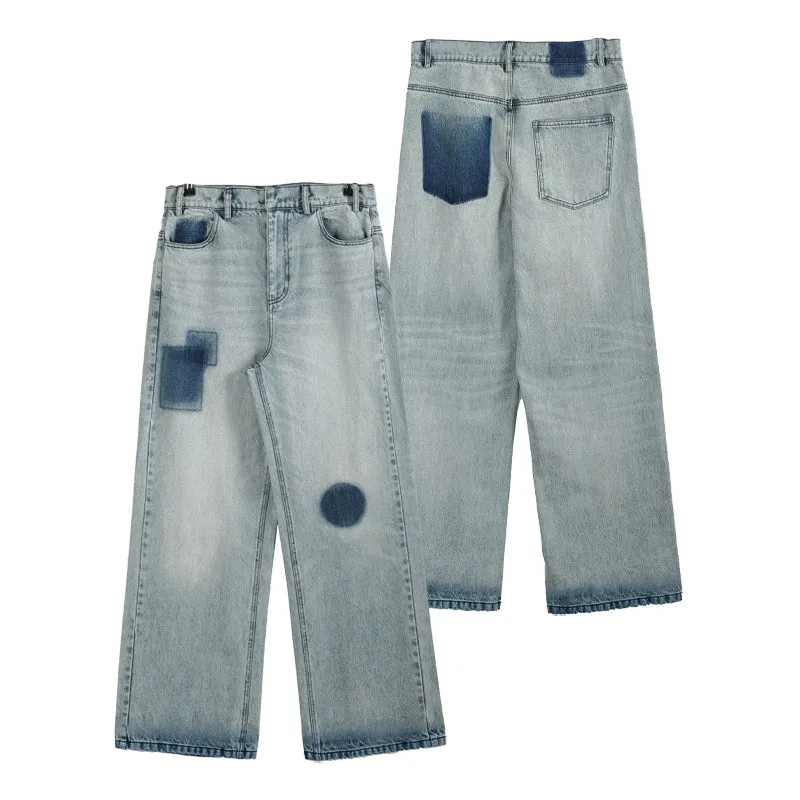 Sky Patch Denim Jeans