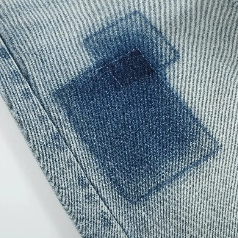 Sky Patch Denim Jeans