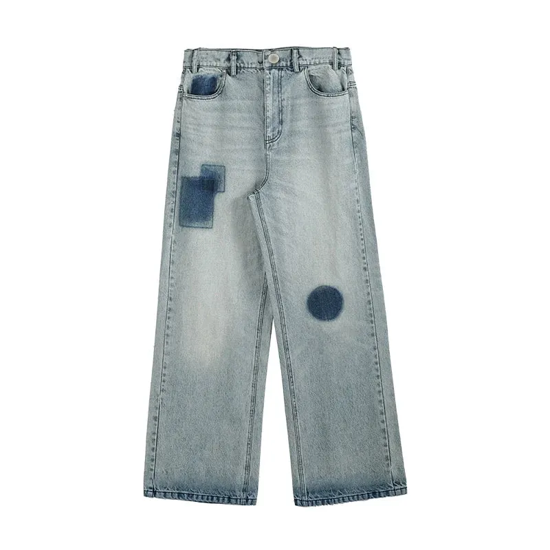 Sky Patch Denim Jeans