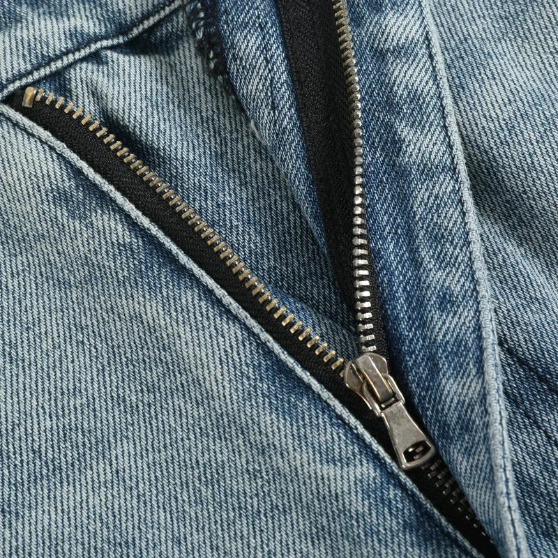 Sky Patch Denim Jeans