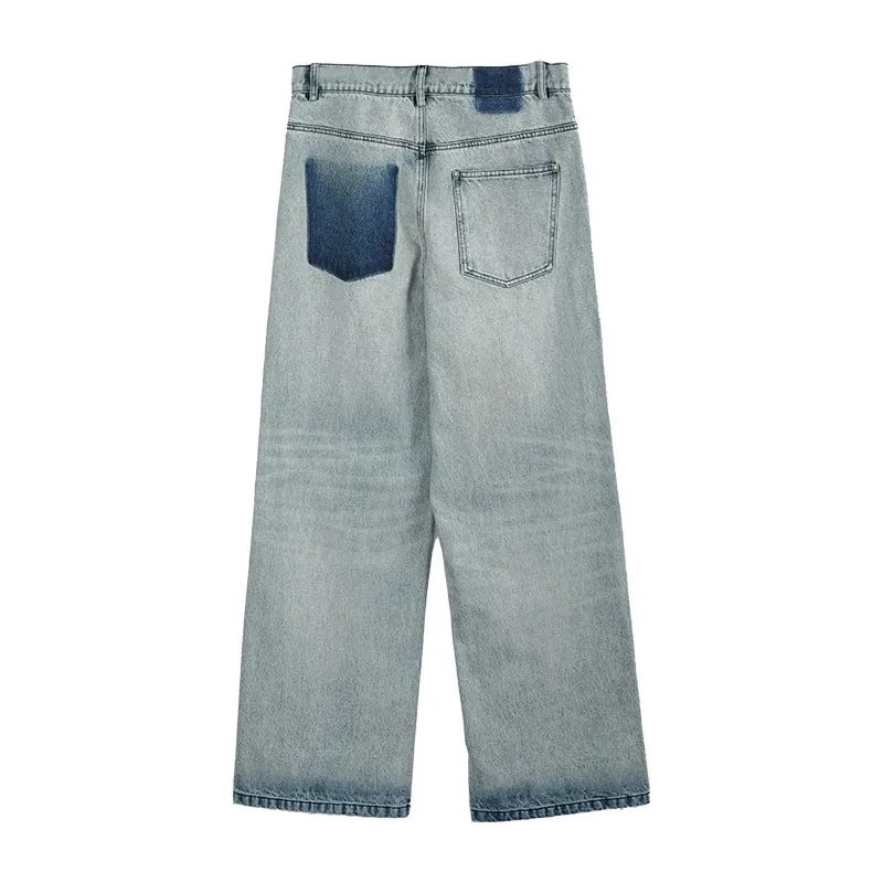 Sky Patch Denim Jeans