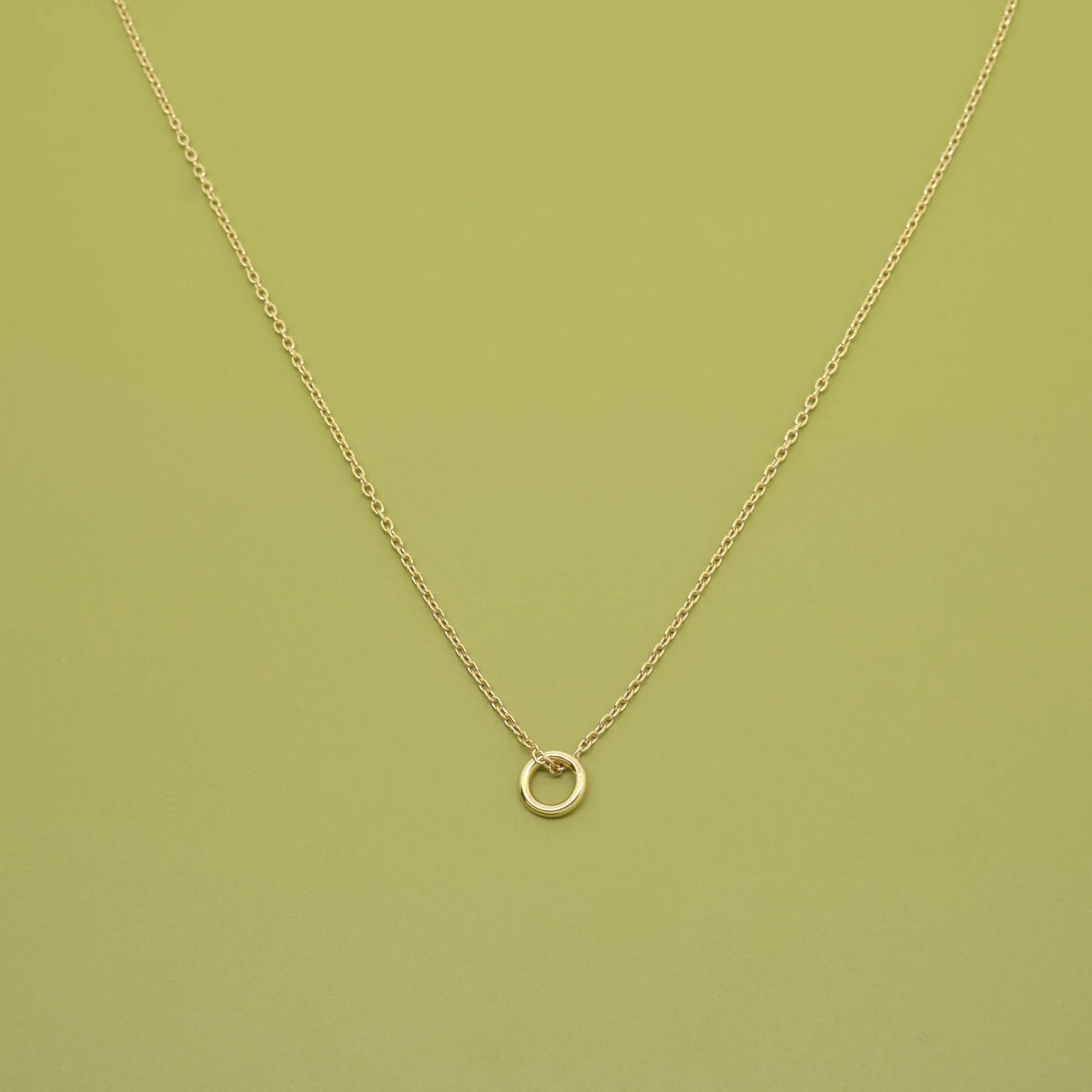 Small Circle Necklace