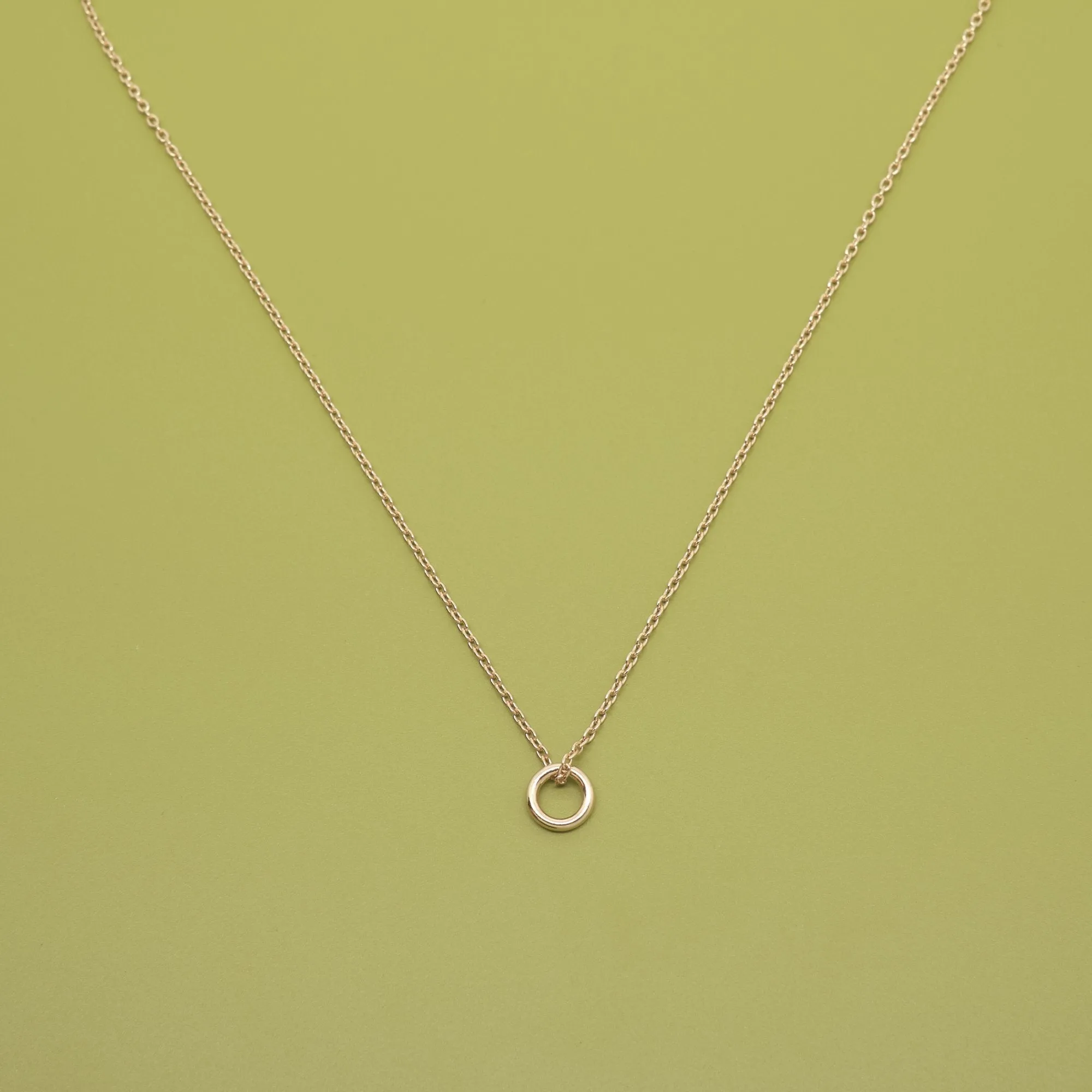 Small Circle Necklace