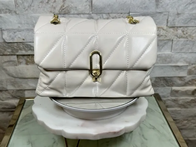 Soft Leather Diamond Lattice Shoulder/Crossbody Bags