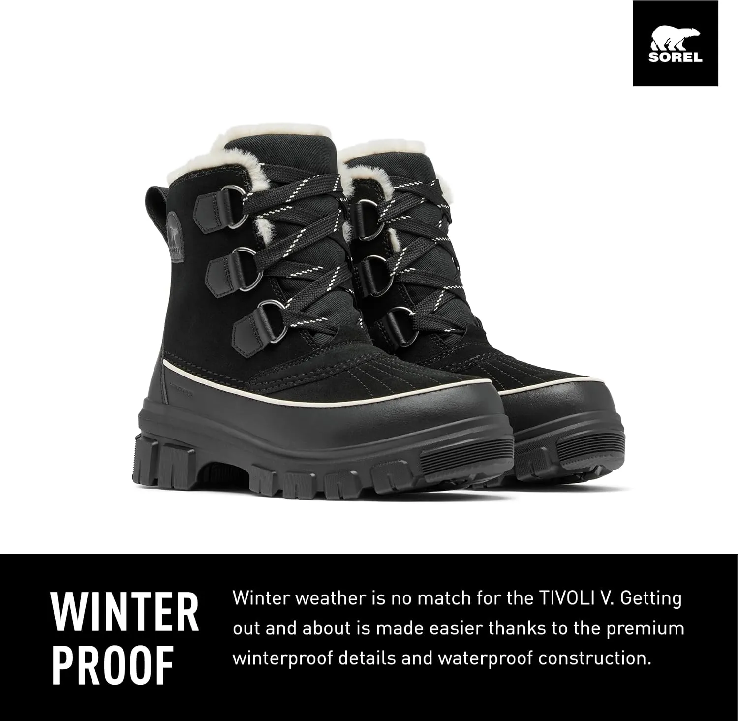 SOREL Women's Tivoli V Waterproof Boot