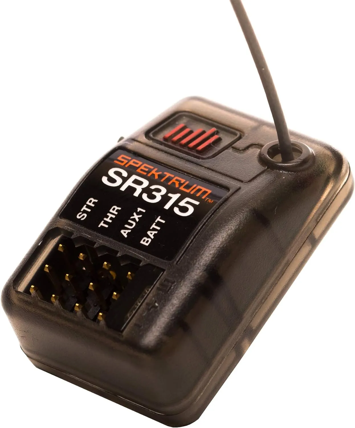 Spektrum SR315 3-Channel 2.4GHz DSMR RC Sport Receiver: Surface , Black