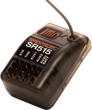Spektrum SR515 5-Channel 2.4GHz DSMR RC Sport Receiver: Surface , Black
