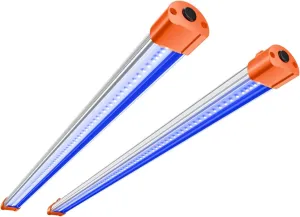 Spider Farmer SUPP-UV60 LED Grow Light Bars, UV Supplemental Light for Indoor Plants, 2x4, 5x5 Grow Tents, 365-370nm Ultraviolet Daisy Chain Lighting, 35.4" Long