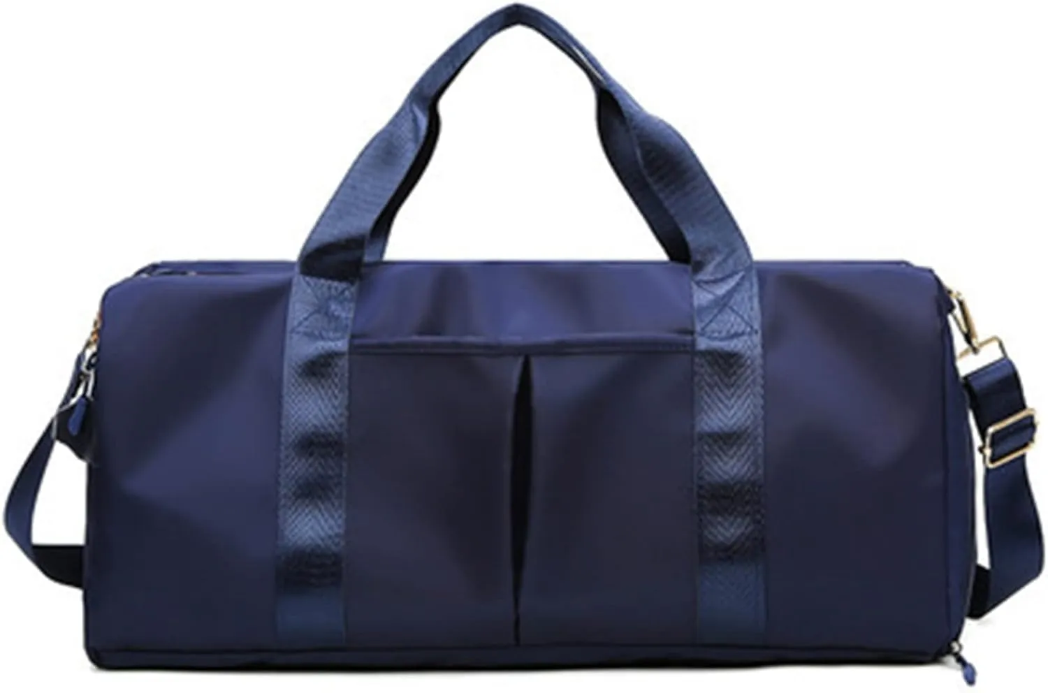 Sports Duffel Bags Dry Wet Black Gym Bag Women Shoe Compartment Training Yoga Sac De Sport Bags For Fitness(Navy)