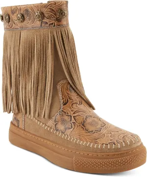 Spring Step L'Artiste Women's Fringely Booties