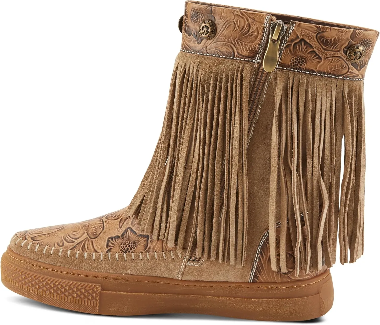 Spring Step L'Artiste Women's Fringely Booties