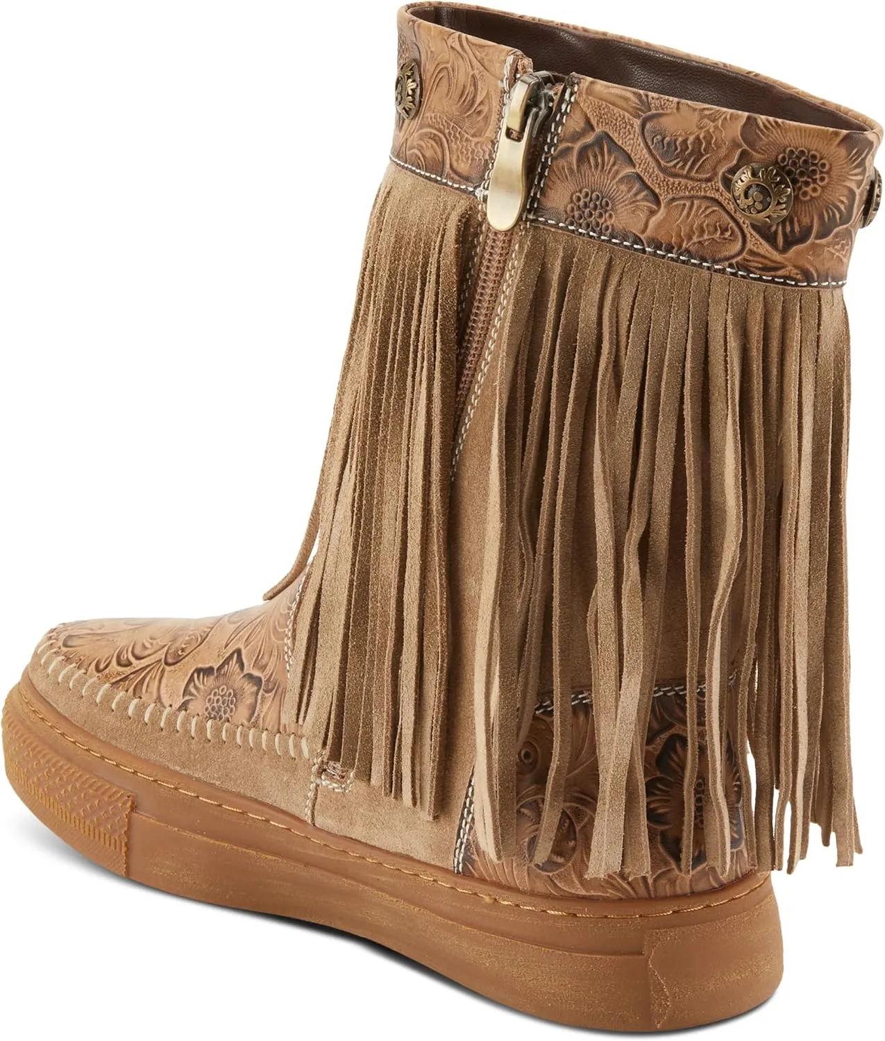 Spring Step L'Artiste Women's Fringely Booties