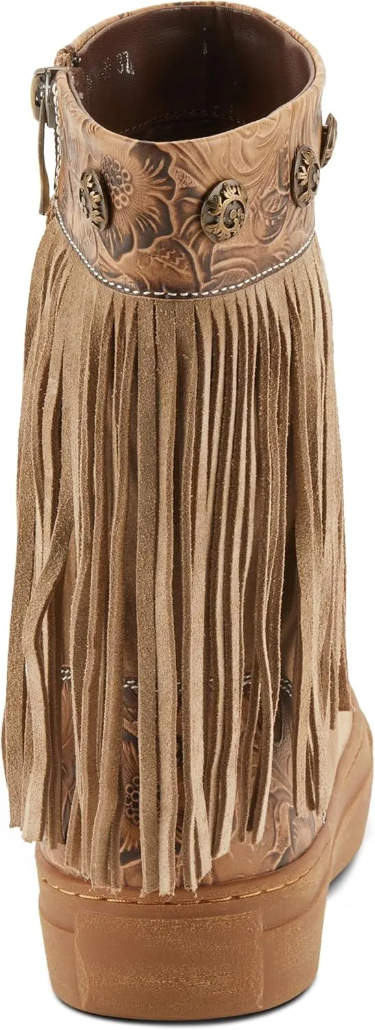Spring Step L'Artiste Women's Fringely Booties