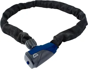 Squire Locks Kilda CN 6/900 Integrated Lightweight Bicycle Lock & Chain – Bike Chain Lock with 3 Keys – Tough Bike Lock & Chain – 900 mm Locking Length – 6 mm Diameter Hardened Steel Links