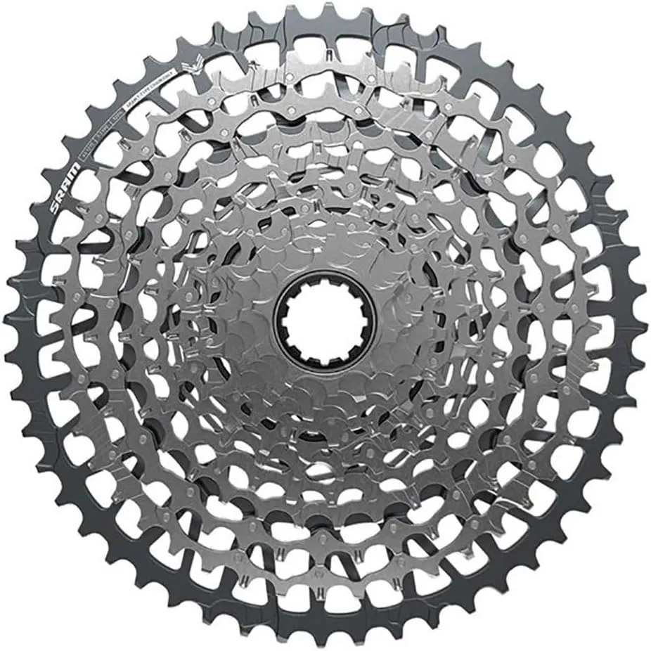 SRAM, XS-1275 GX Eagle T-Type, Cassette, Silver, Speed: 12, 10-52T