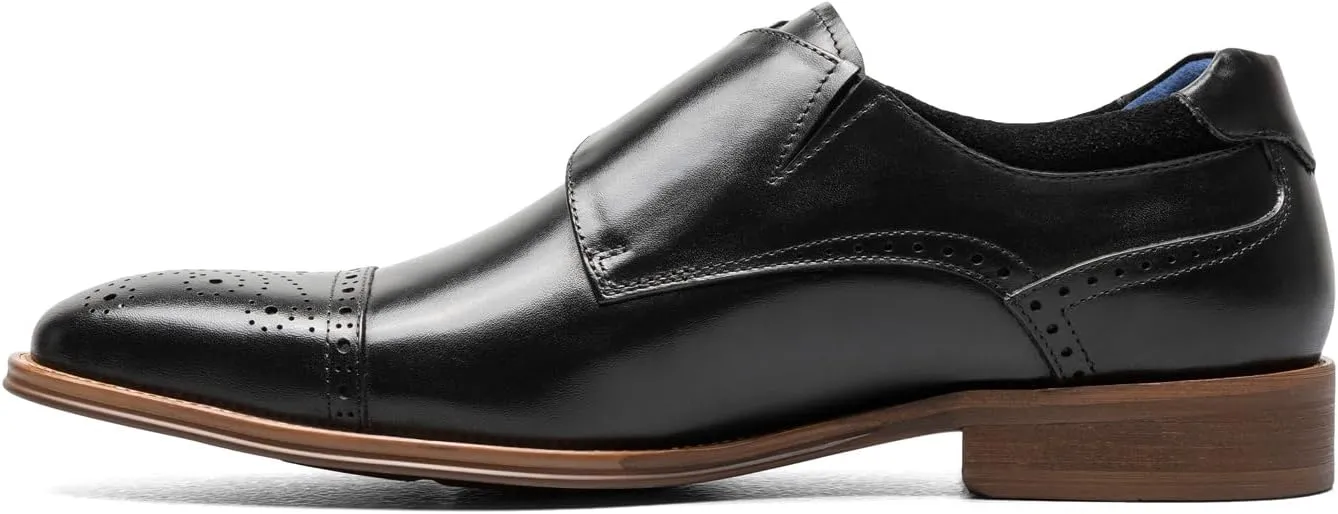 Stacy Adams Men's, Mathis Cap Toe Monk Strap