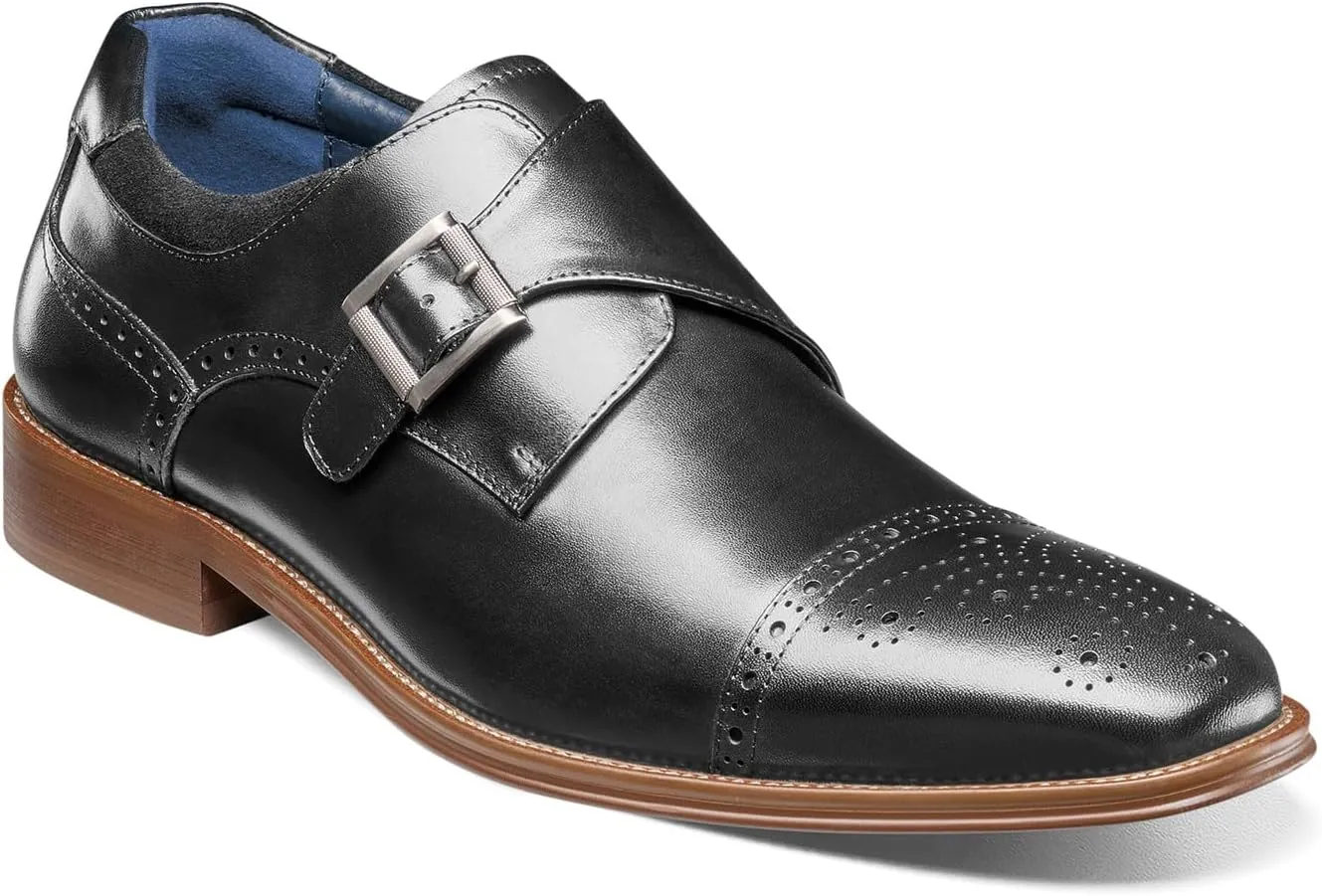 Stacy Adams Men's, Mathis Cap Toe Monk Strap