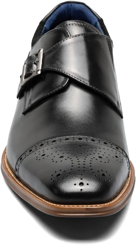 Stacy Adams Men's, Mathis Cap Toe Monk Strap