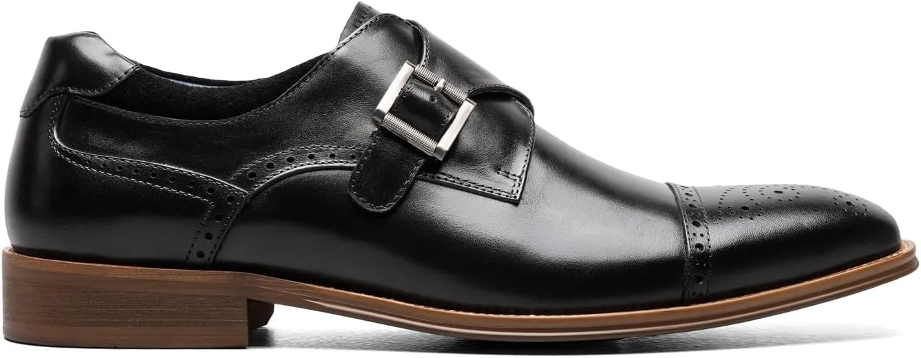 Stacy Adams Men's, Mathis Cap Toe Monk Strap