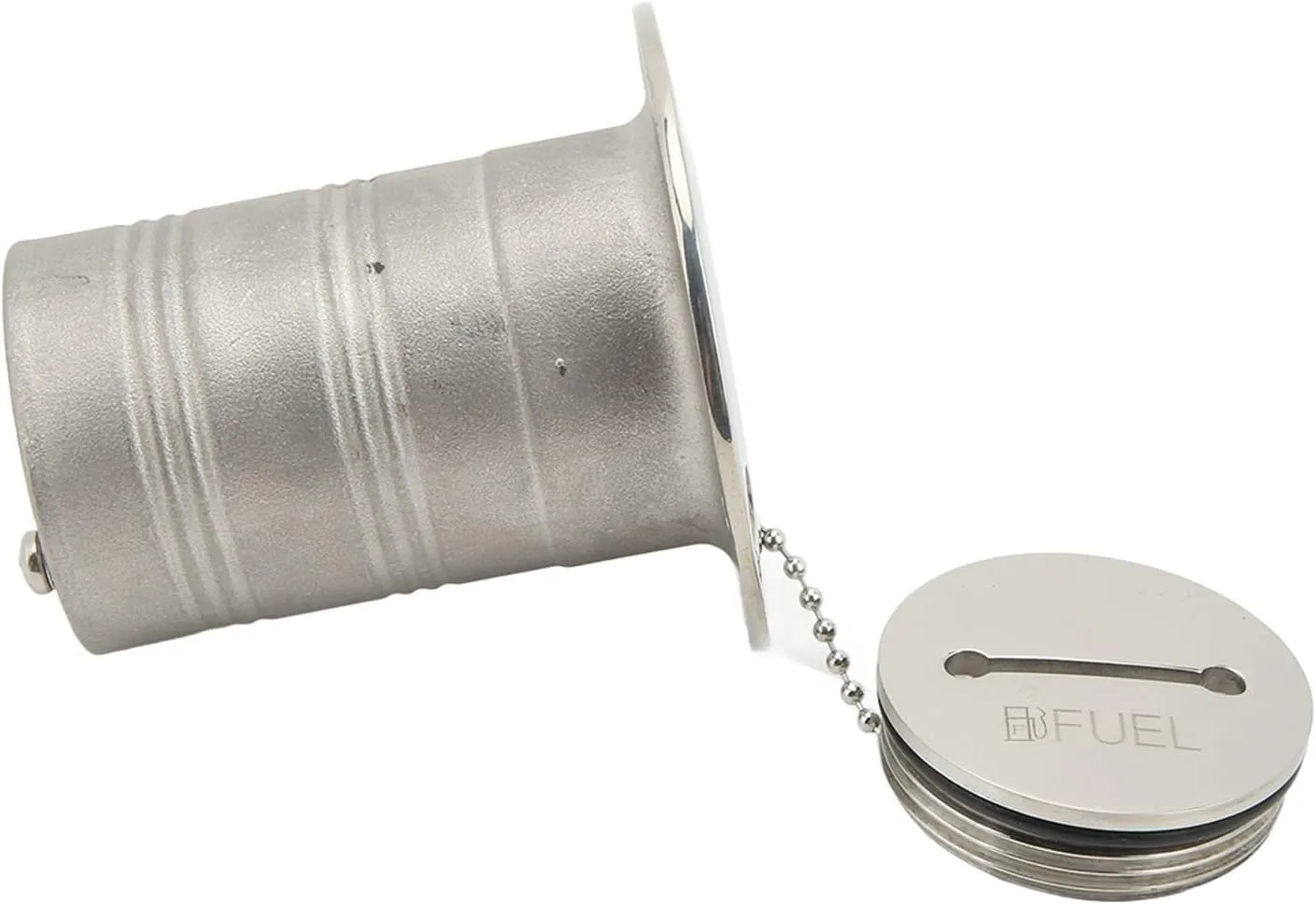 Stainless Steel Deck Filler Port 316 Marine Filler Ports for Yachts Boats Trailer Tanks