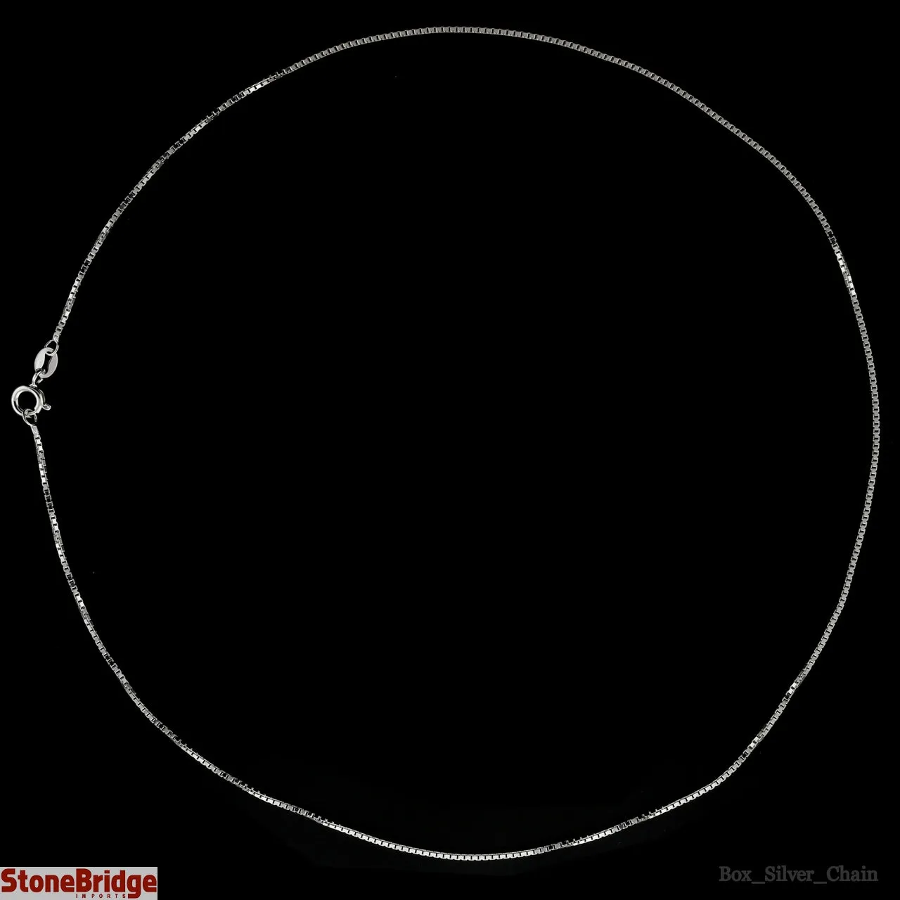 Sterling Silver Chain "Box Style" 022 - 24" Long