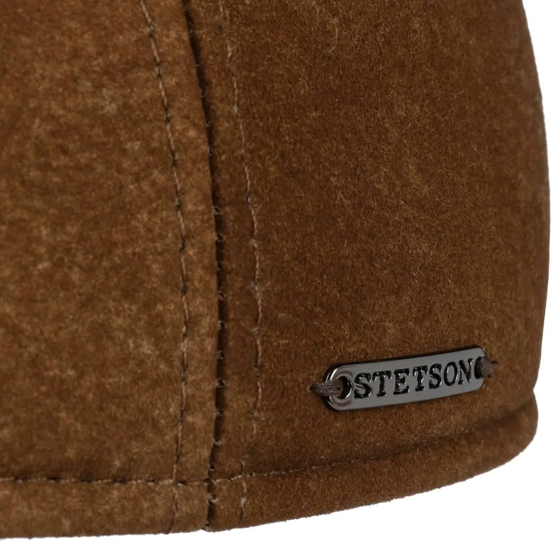 Stetson Texas Lambskin Flat Cap Men - Made in Germany