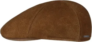 Stetson Texas Lambskin Flat Cap Men - Made in Germany