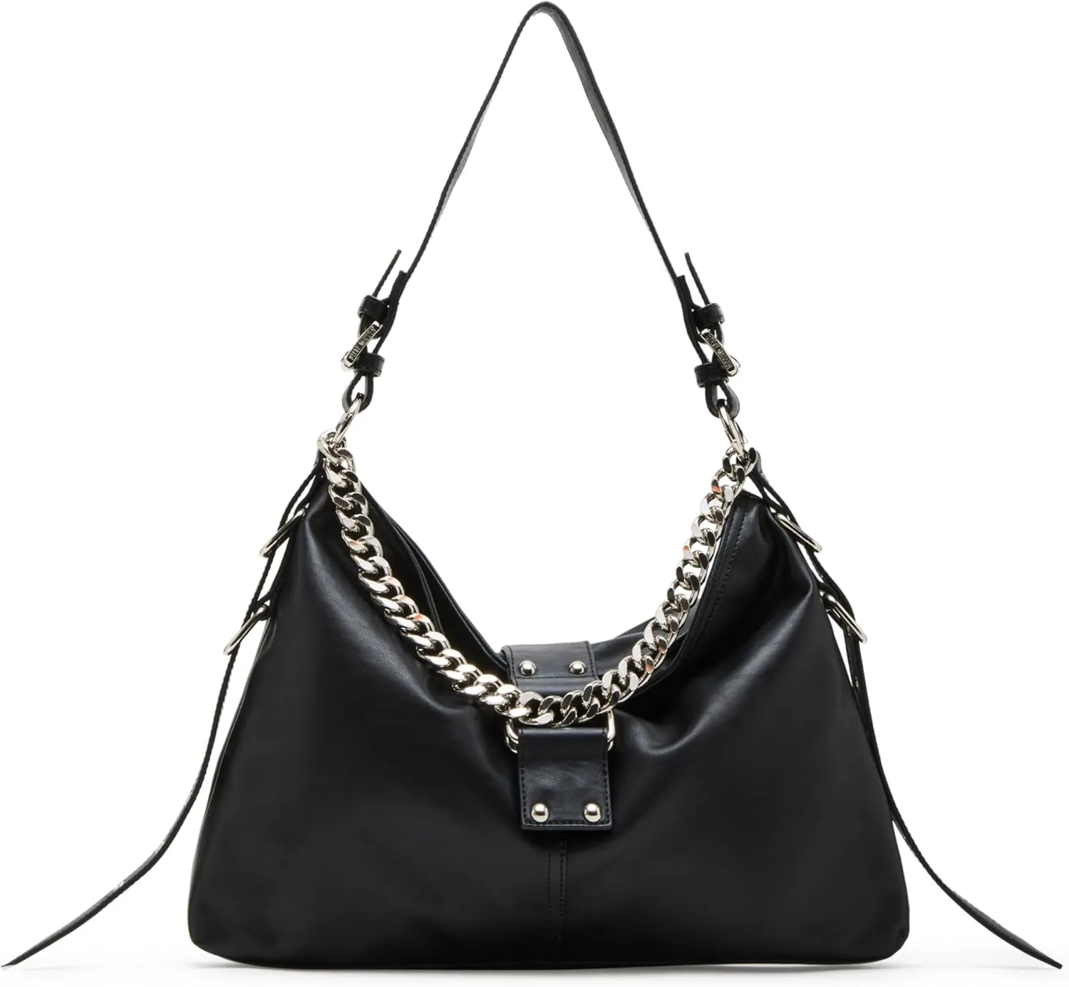Steve Madden Alyssa-b Hobo with Buckle and Chain
