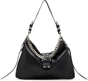 Steve Madden Alyssa-b Hobo with Buckle and Chain