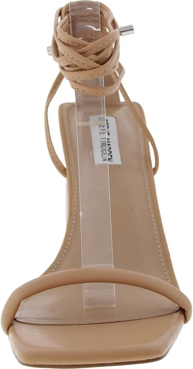 Steve Madden Womens Natasha Lace-Up Faux Leather