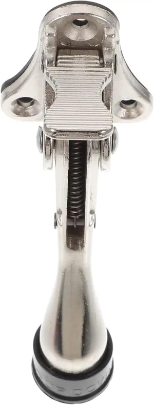 Stop Air Blocker Bumperless Front Opener Handles Security Clear Chime Automatic Wedges Chain Catch Step Silver Zinc Alloy