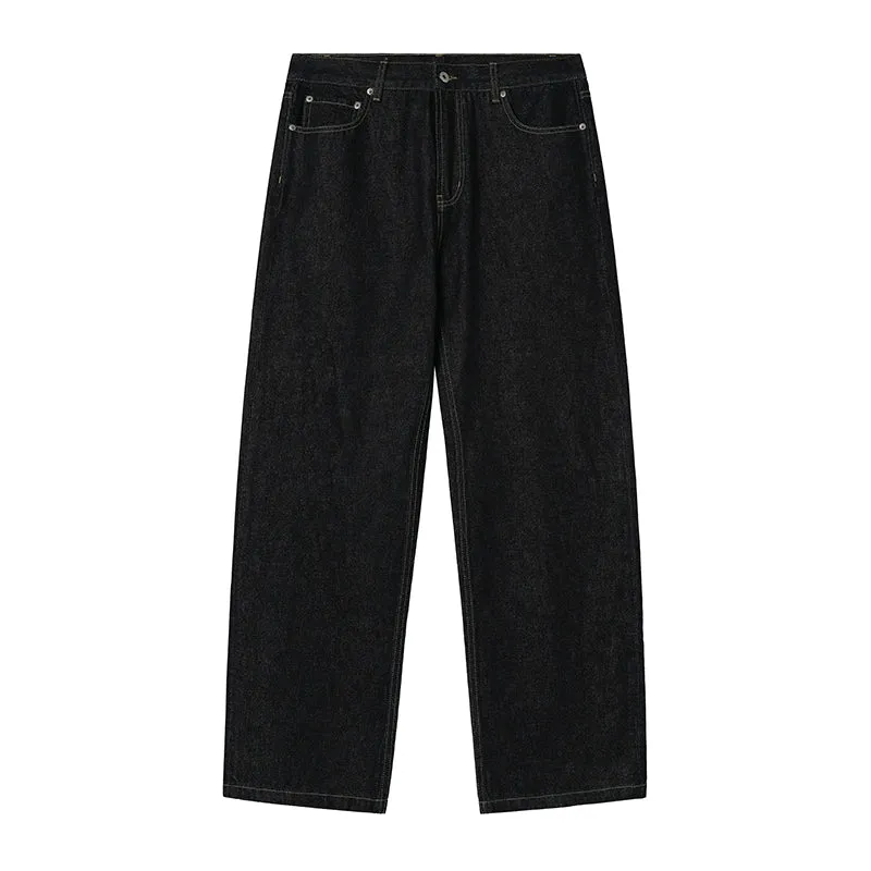 Straight Fit Denim Jeans