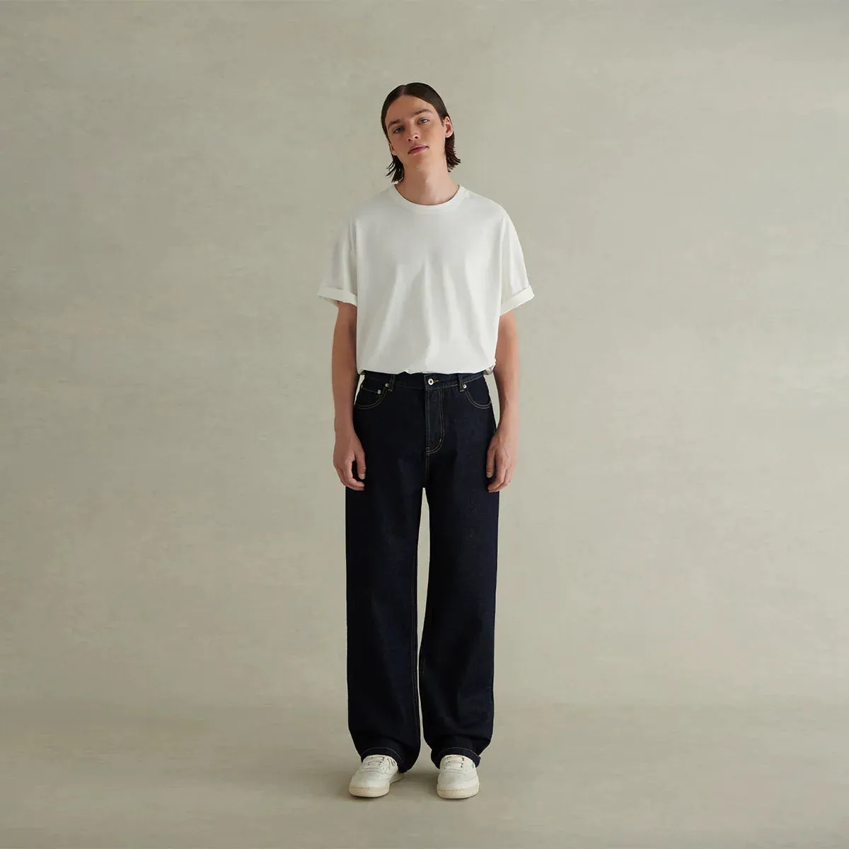 Straight Fit Denim Jeans
