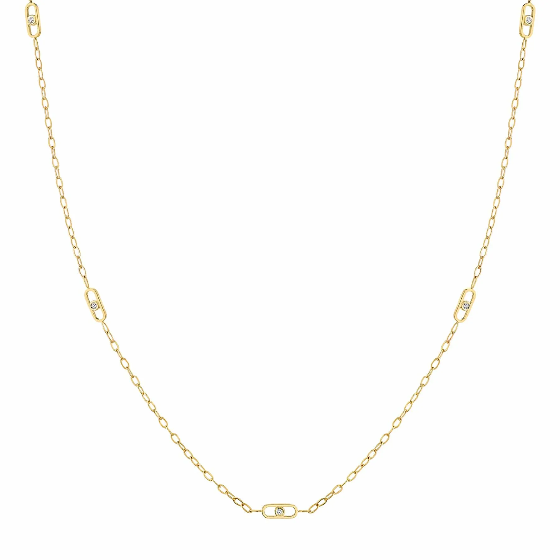 Streamlined  Necklace CN351-20"
