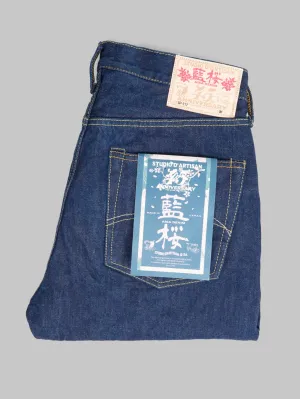 Studio D'Artisan SP-117 15oz "Ai-Sa" Sakura 45th Anniversary Tapered Jeans