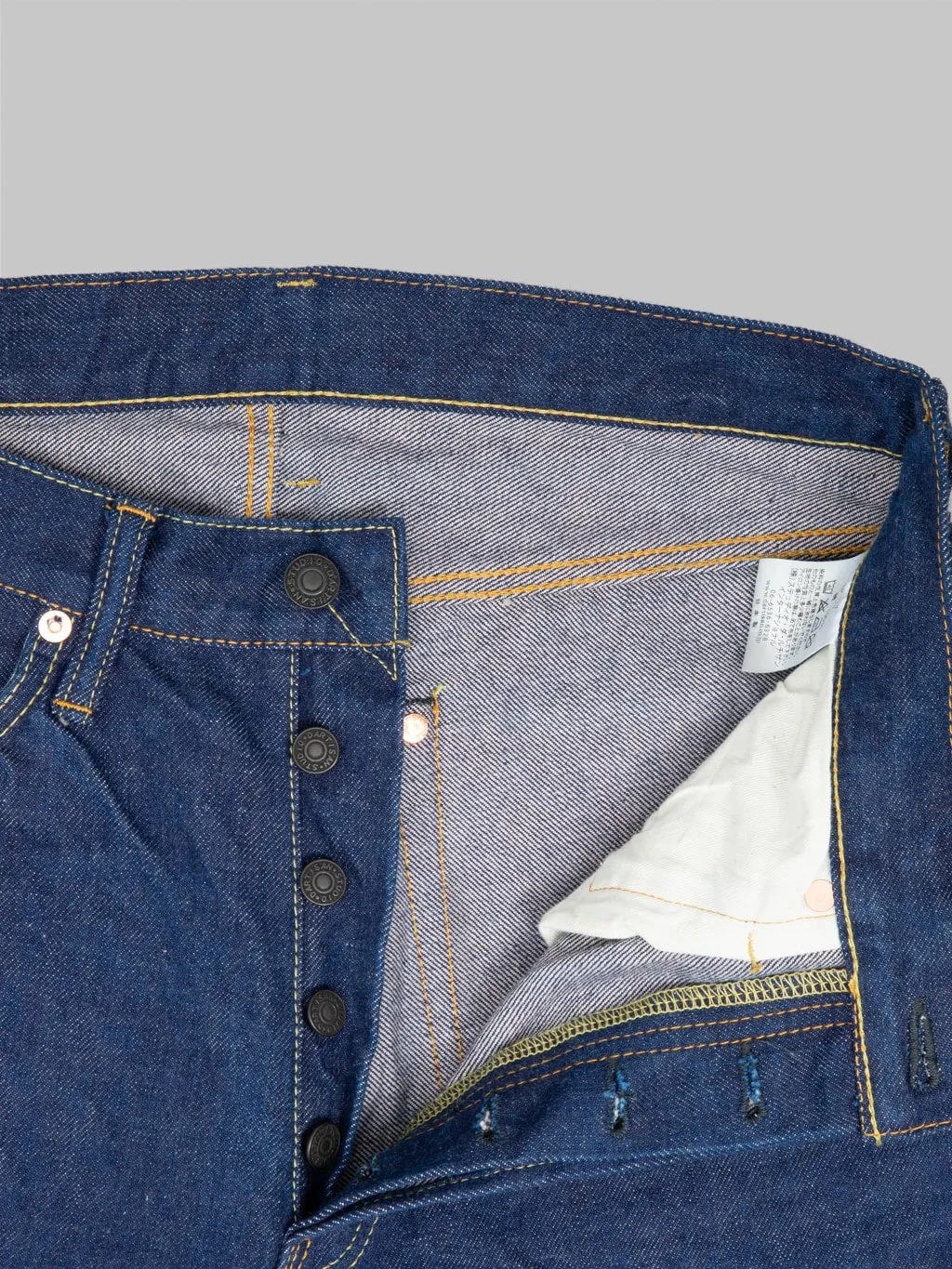 Studio D'Artisan SP-117 15oz "Ai-Sa" Sakura 45th Anniversary Tapered Jeans