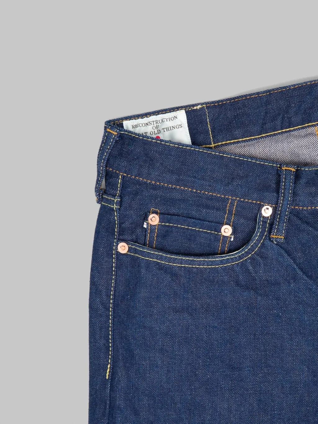 Studio D'Artisan SP-117 15oz "Ai-Sa" Sakura 45th Anniversary Tapered Jeans