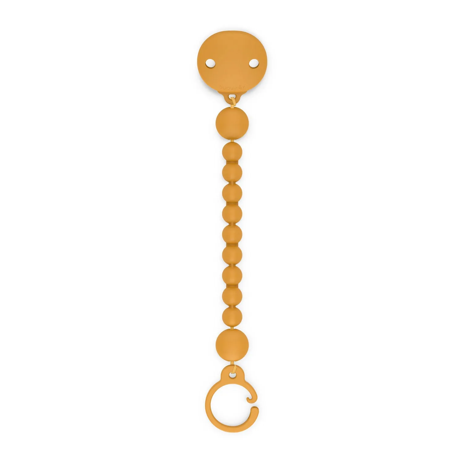 Suavinex Colour Essence Silicone Bobble Soother Clip - Mustard