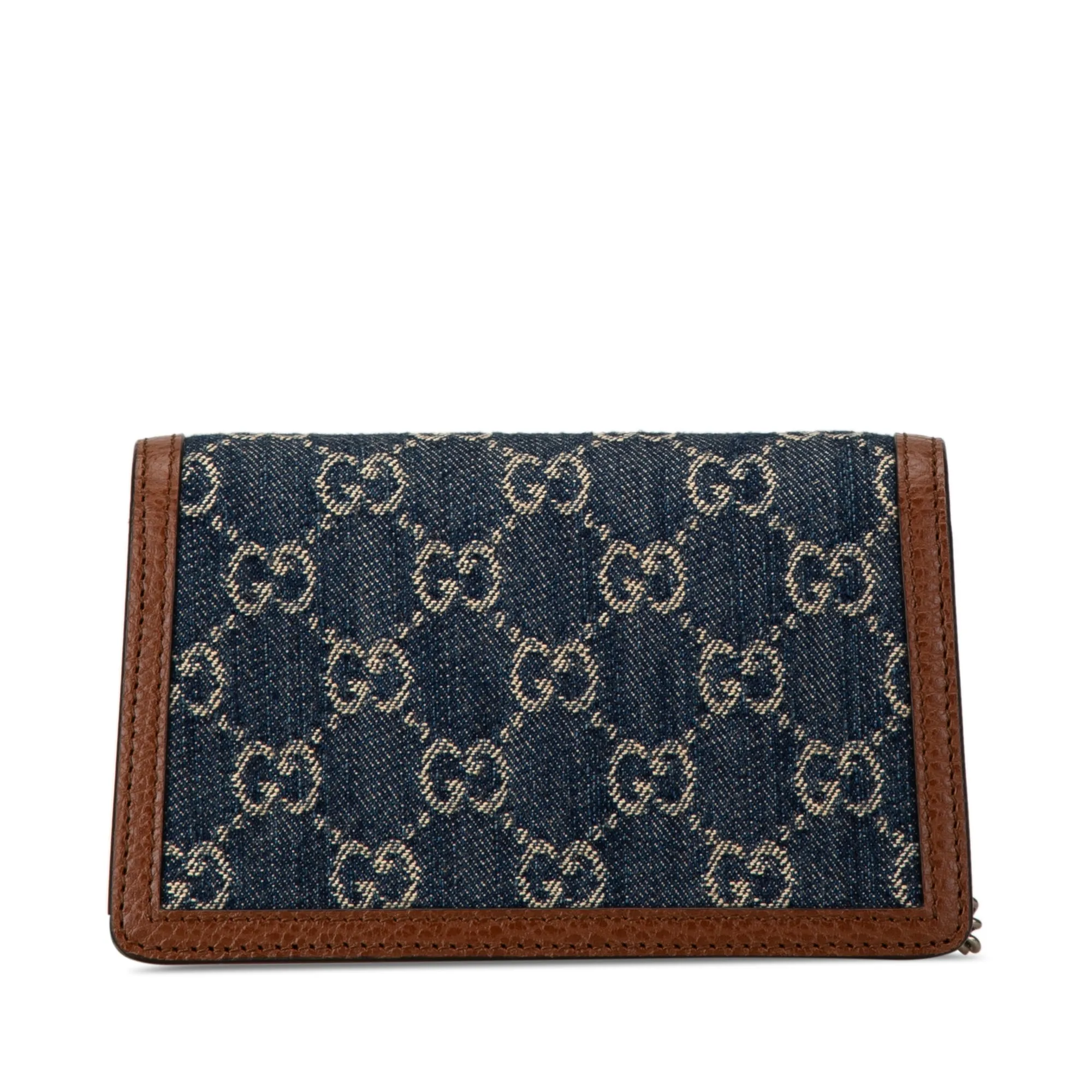 Super Mini GG Denim Dionysus Crossbody