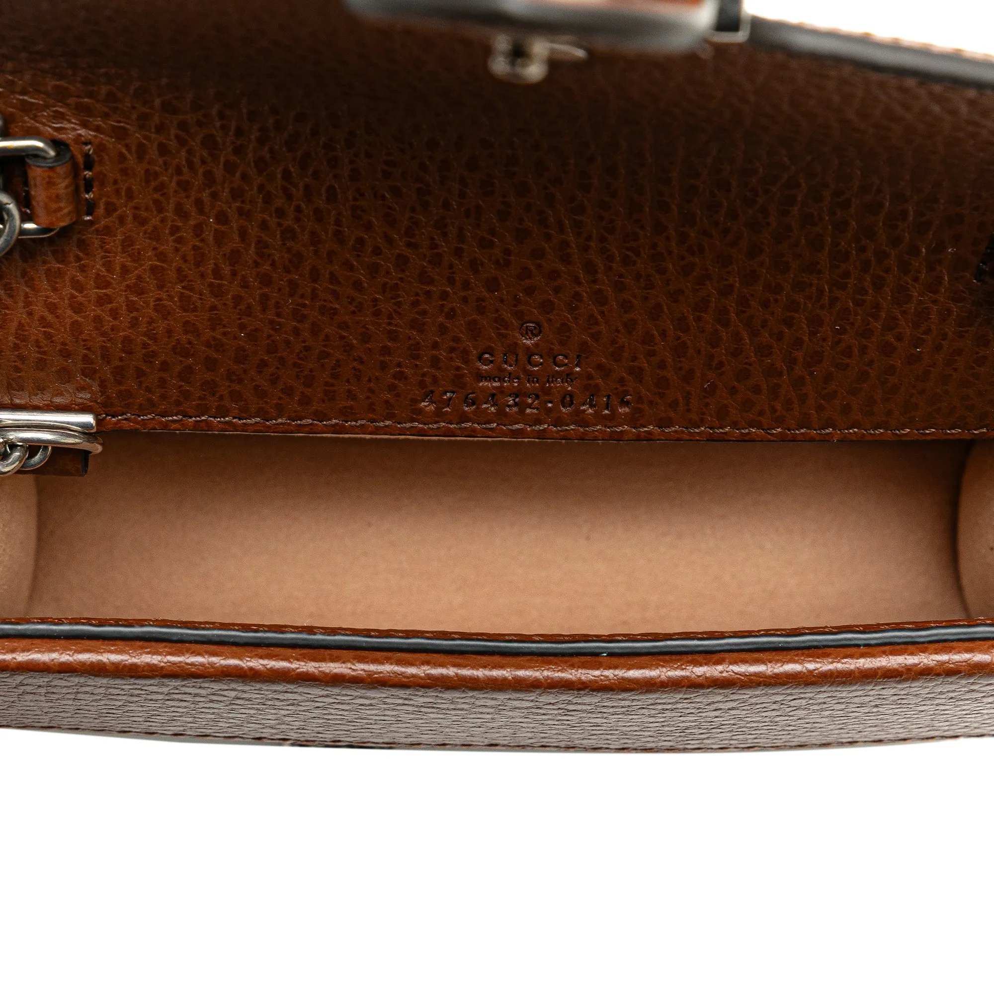 Super Mini GG Denim Dionysus Crossbody