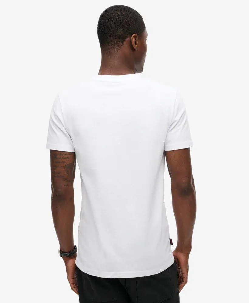 Superdry Men's Essential Logo EMB T-Shirt, Optic