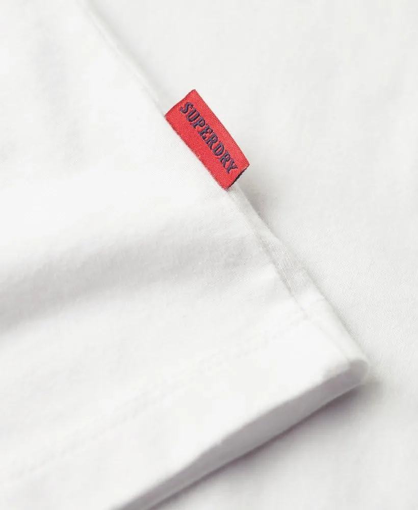 Superdry Men's Essential Logo EMB T-Shirt, Optic