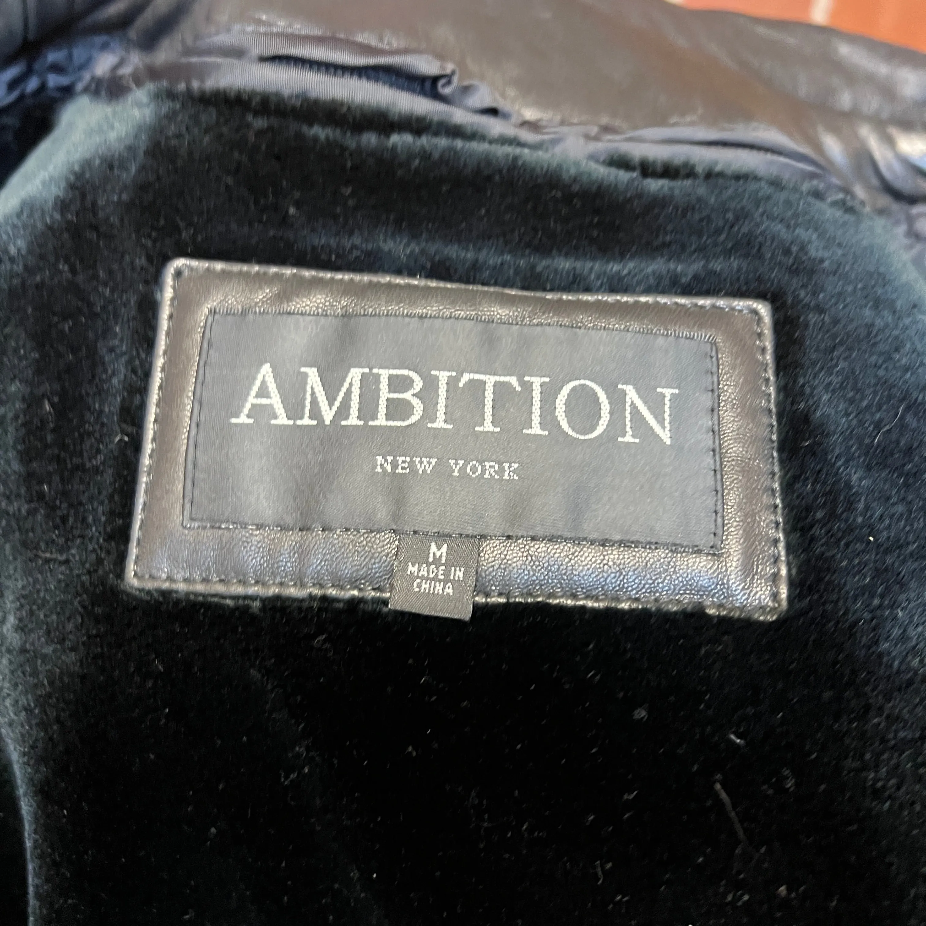 SUPERSOFT Leather coat with removable fur hood